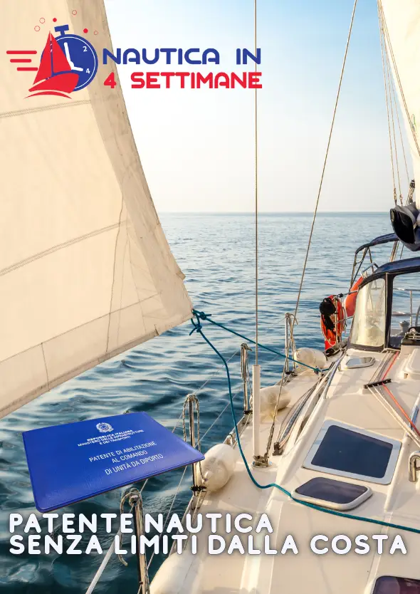 Patente nautica senza limiti dalla costa