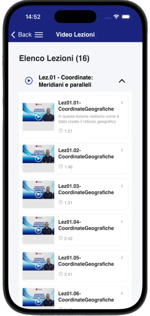 Video lezioni per patente nautica